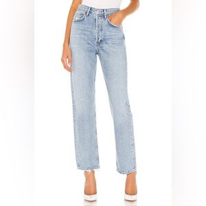 AGOLDE 90's Mid Rise Loose Fit in Snapshot Size 28!